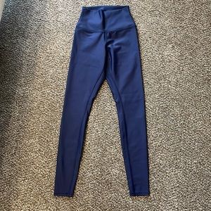 ALO leggings- navy/blue color
